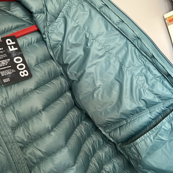 Lands' End Mens Size M Down Jacket Wanderweight Ultralight Packable Down NEW - Picture 4 of 7